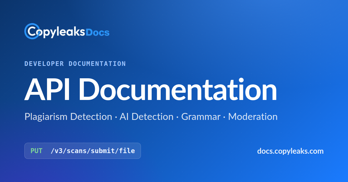AI Detection Supported Languages - Copyleaks API Docs